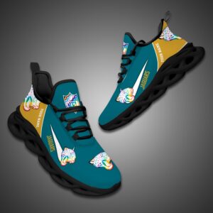 Jacksonville Jaguars Personalized Pride Month Luxury NFL Max Soul Shoes Ver 2