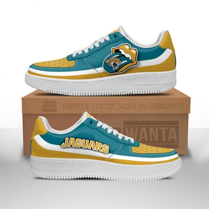 Jacksonville Jaguars Sneakers Custom Force Shoes Sexy Lips For Fans