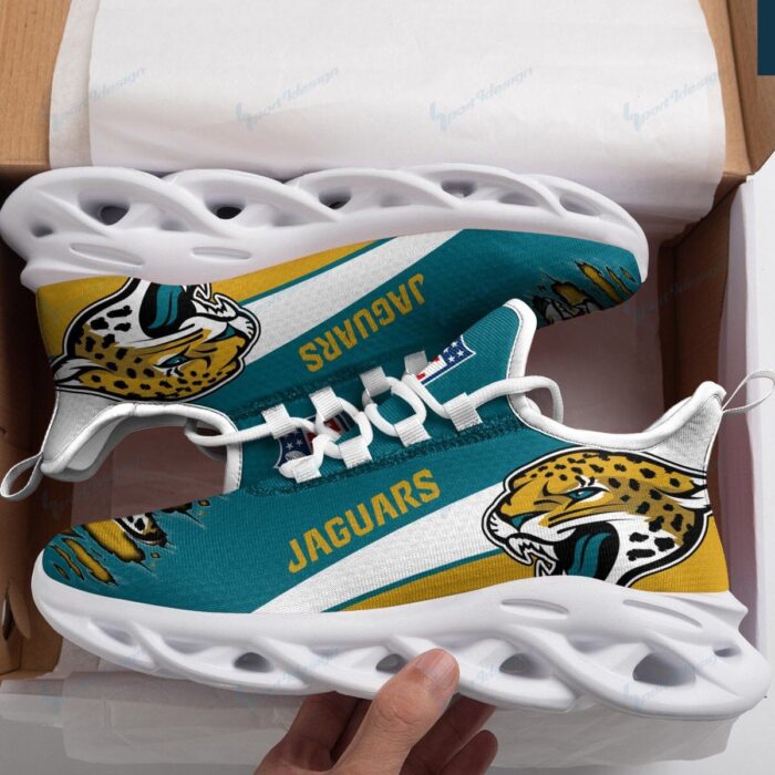 Jacksonville Jaguars White Shoes Max Soul