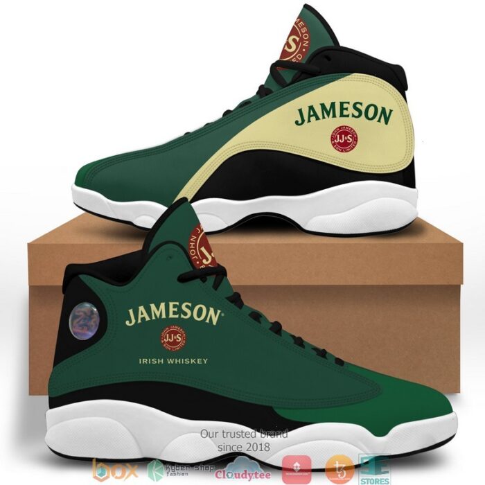 Jameson Irish Whiskey Air Jordan 13 Sneaker Shoes 2