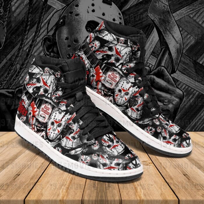 Jason Voorhees Friday The 13Th Air Jordan 13 Sneakers