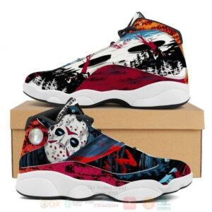 Jason Voorhees Friday The 13Th Horror Air Jordan 13 Shoes