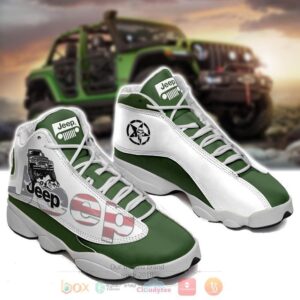 Jeep Green Air Jordan 13 Shoes