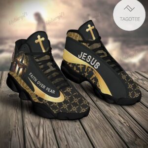 Jesus Faith Over Fear Air Jordan 13 Shoes