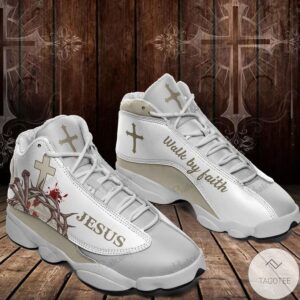 Jesus Walk By Faith Air Jordan 13 Shoes