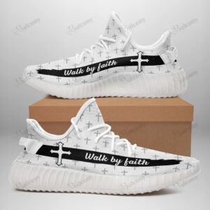 Jesus Walk By Faith Yeezy Shoes 002