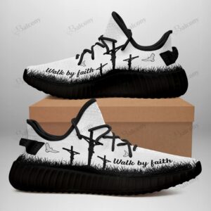 Jesus Walk By Faith Yeezy Shoes 003