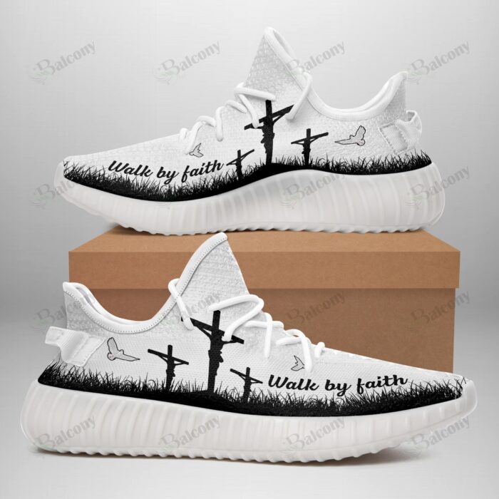 Jesus Walk By Faith Yeezy Shoes 003