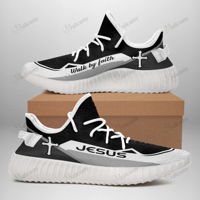 Jesus Walk By Faith Yeezy Shoes 004