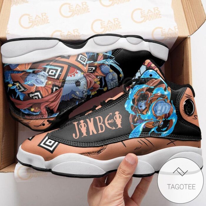 Jinbei Sneakers Custom Anime One Piece Air Jordan 13 Shoes