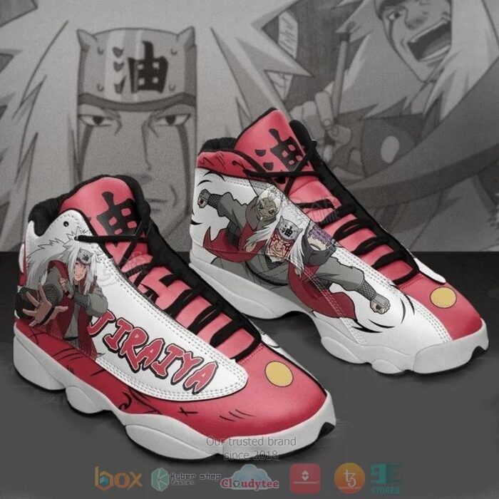 Jiraiya Naruto Anime Air Jordan 13 Shoes