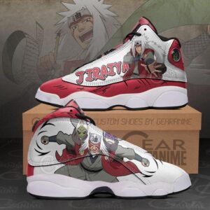 Jiraiya Sage Naruto Anime Air Jordan 13 Shoes