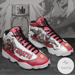 Jiraiya Sage Sneakers Custom Anime Air Jordan 13 Shoes