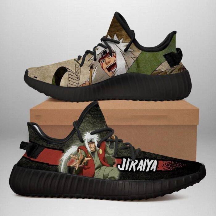 Jiraiya Yeezy Shoes Naruto Art 1874