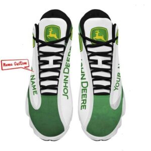 John Deere Personalized Custom Air Jordan 13 Shoes