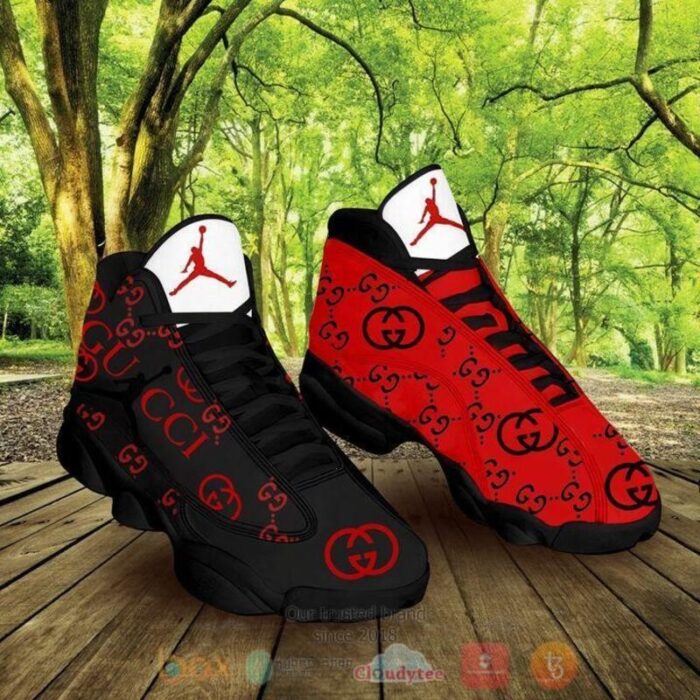 Jumpman Red Gucci Air Jordan 13 Shoes