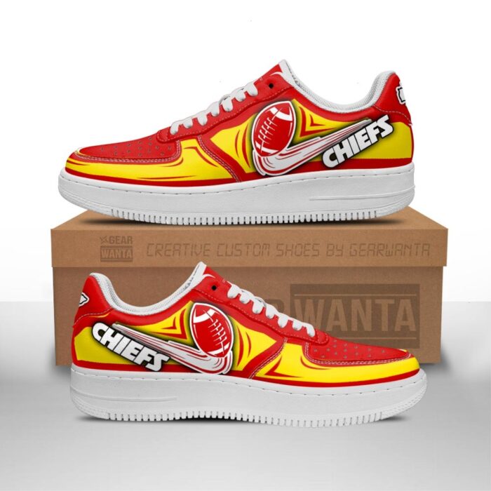 Kansas City Chiefs Air Sneakers Custom Fan Gift