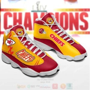 Kansas City Chiefs Football Nfl Air Jordan 13 Shoes