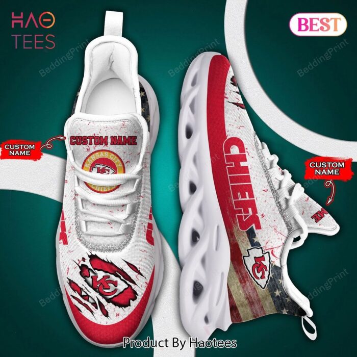 Kansas City Chiefs NFL Personalized Max Soul Shoes