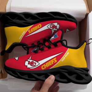 Kansas City Chiefs Personalized Luxury NFL Max Soul Shoes 281122