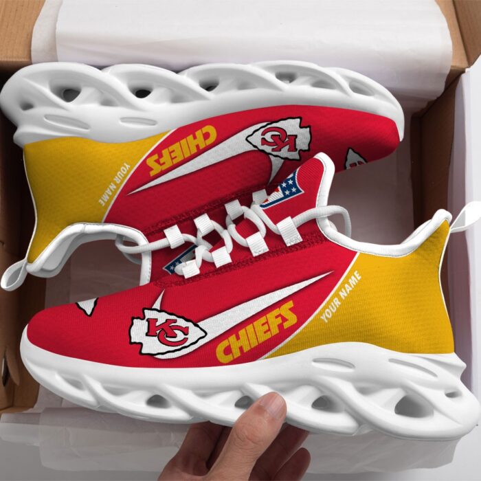 Kansas City Chiefs Personalized Luxury NFL Max Soul Shoes 281122