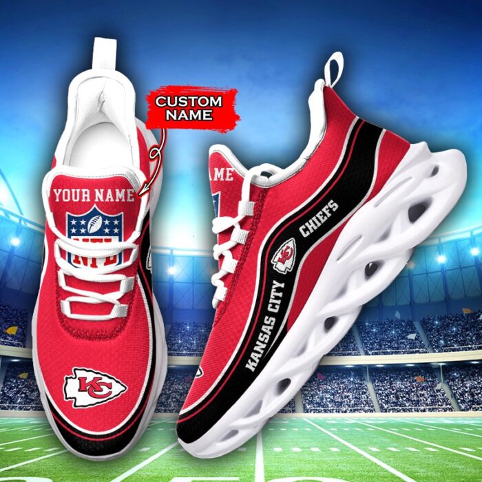 Kansas City Chiefs Personalized Max Soul Shoes 32 SPA0901032