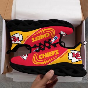 Kansas City Chiefs Personalized Max Soul Shoes Fan Gift