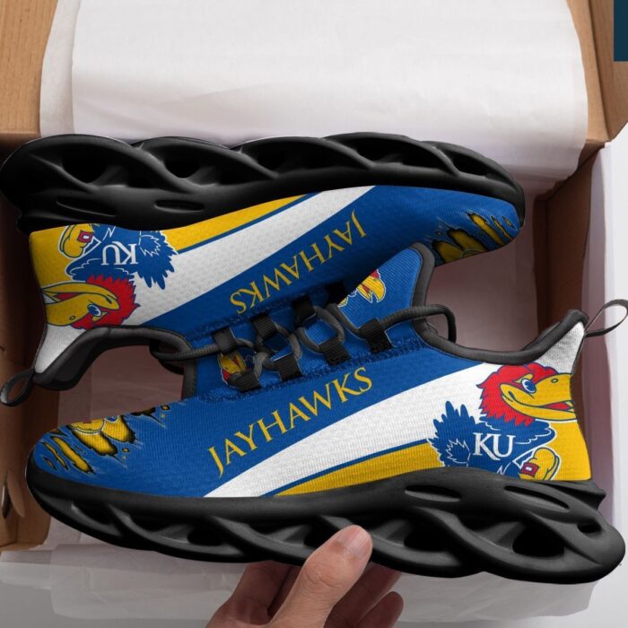 Kansas Jayhawks Black Lover Shoes Max Soul