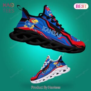 Kansas Jayhawks NCAA Blue Mix Red Max Soul Shoes