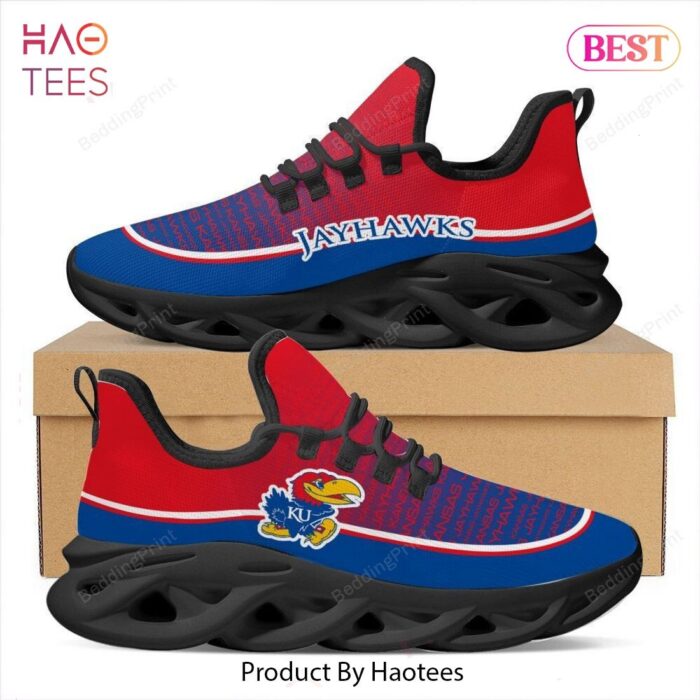 Kansas Jayhawks NCAA Max Soul Shoes Fan Gift