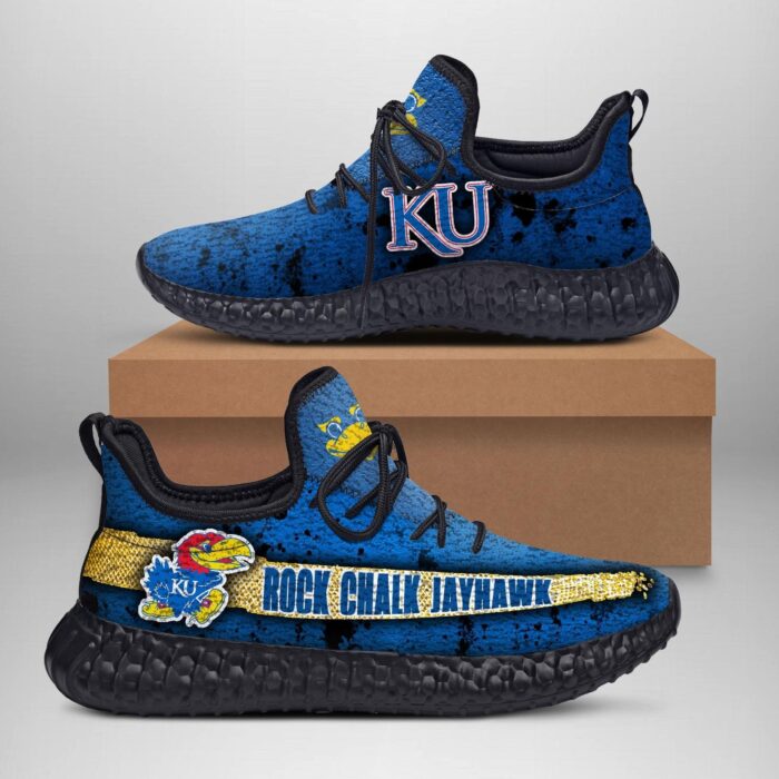 Kansas Jayhawks Yeezy Shoes Custom Shoes