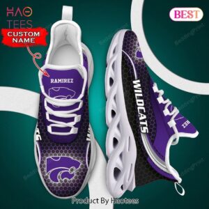 Kansas State Wildcats NCAA Custom Name Max Soul Shoes