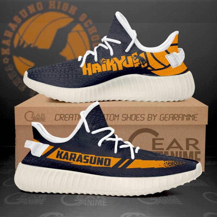 Karasuno High Yeezy Shoes Haikyuu Art 1915