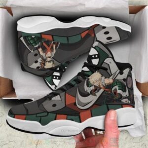 Katsuki Bakugou My Hero Academia Anime Air Jordan 13 Shoes