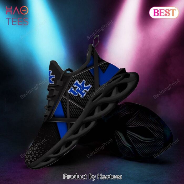 Kentucky Wildcats NCAA Blue Mix Black Max Soul Shoes Fan Gift