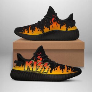 Kiss Rock Band Yeezy Shoes Sport Sneakers