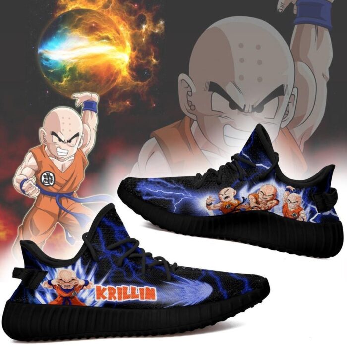 Krillin Yeezy Shoes Dragon Ball Z Art 91