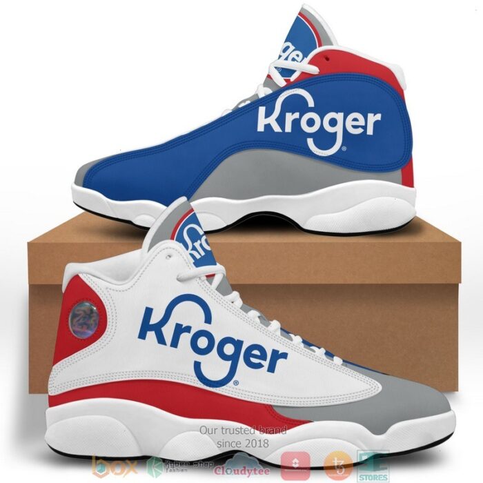 Kroger Logo Bassic Air Jordan 13 Sneaker Shoes