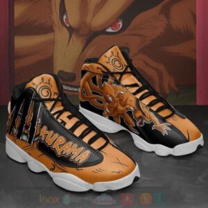 Kurama Nine Tails Naruto Anime Air Jordan 13 Shoes