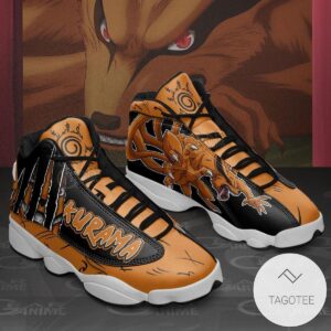 Kurama Nine Tails Sneakers Custom Anime Air Jordan 13 Shoes