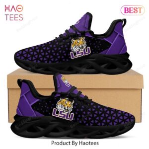 LSU Tigers Logo American Football NCAA Max Soul Shoes