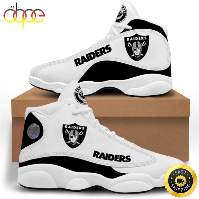 Las Vegas Raiders NFL Air Jordan 13 Shoes