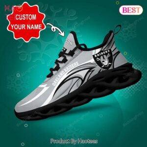 Las Vegas Raiders NFL Custom Name Max Soul Shoes