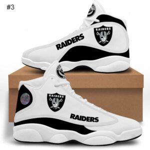 Las Vegas Raiders Nfl Air Jordan 13 Shoes