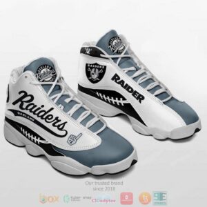 Las Vegas Raiders Nfl Football Team Air Jordan 13 Shoes