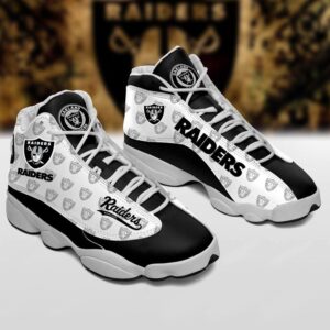 Las Vegas Raiders Nfl Ver 1 Air Jordan 13 Sneaker