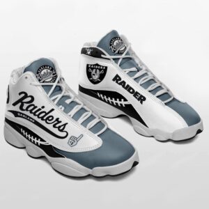 Las Vegas Raiders Nfl Ver 2 Air Jordan 13 Sneaker