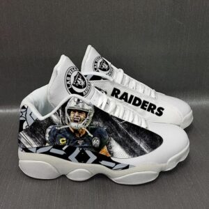 Las Vegas Raiders Nfl Ver 5 Air Jordan 13 Sneaker