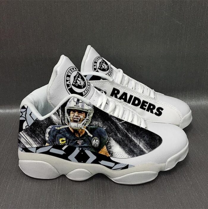 Las Vegas Raiders Nfl Ver 5 Air Jordan 13 Sneaker