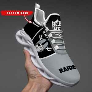 Las Vegas Raiders Personalized Custom Name Max Soul Shoes